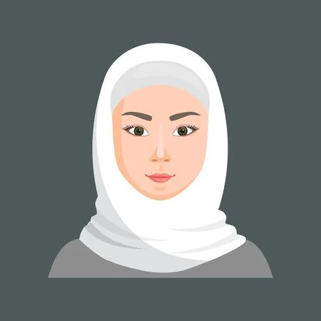 140220154-asian-woman-in-hijab-attractive-narrow-eyed-girl-in-a-traditional-muslim-headdress-vector-avatar